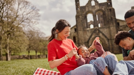 2607 NORTHERN LNER Family Tickets image Family at Kirkstall Abbey