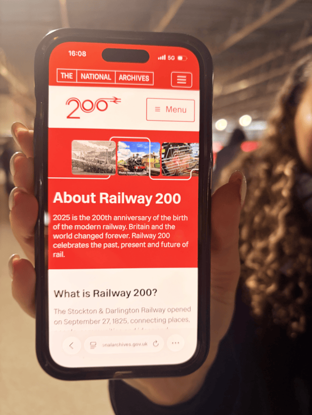 Railway 200 on the National Archives website: Railway 200 on the National Archives website