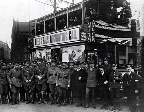 Leeds commemorates the centenary of the Battle of the Somme: leedspals.jpg