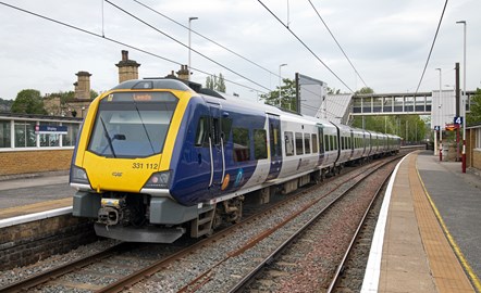 Image shows Northern service at Shipley station