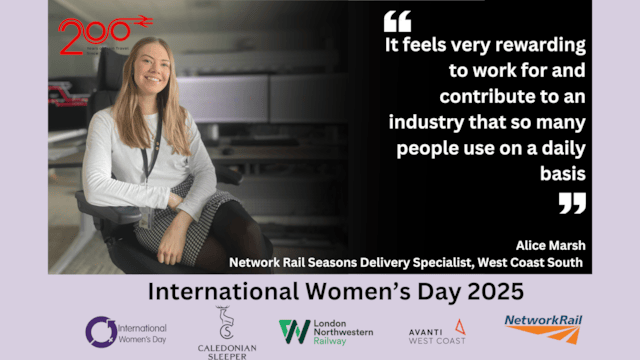 Euston station champions women in rail for International Women’s Day: IWD 2025 - WCS