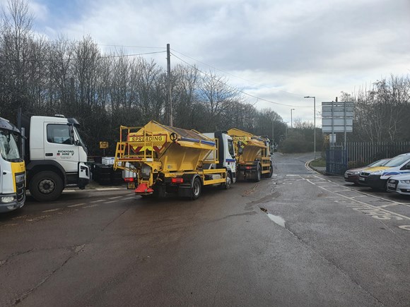 Gritters on standby as winter approaches: 20220107 124908