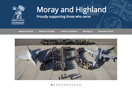 New Armed Forces website proudly supporting those who serve