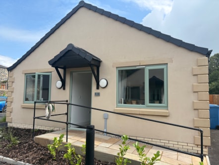 One of the bungalows in Brierfield