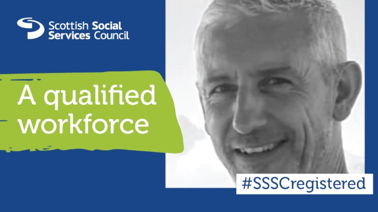SSSC Registered – a qualified workforce: Andrew’s story