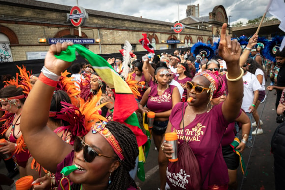 TfL gets into Carnival spirit to celebrate Caribbean culture and heritage ahead of Notting Hill Carnival: TfL Image - Notting Hill Carnival