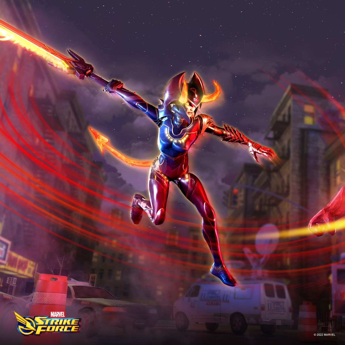 MARVEL Strike Force - Magik's Midnight Suns Skin SQUARE