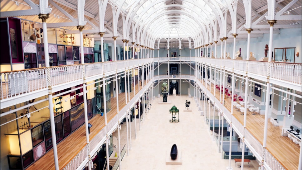 Grand Gallery at the National Museum of Scotland. ©National Museums Scotland 02