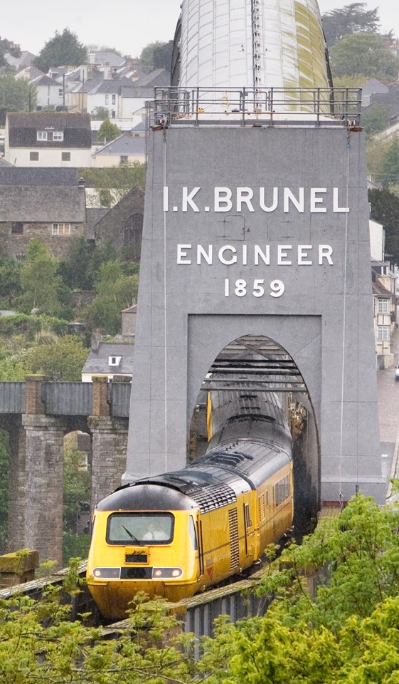 Royal Albert Bridge - unveiling Brunel's name