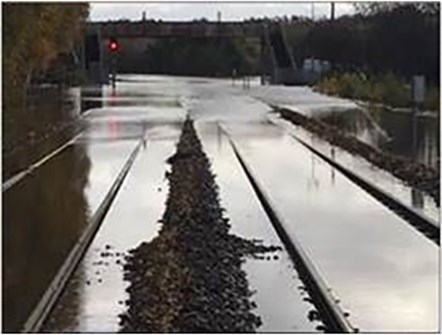 Flooding at Conisbrough 2