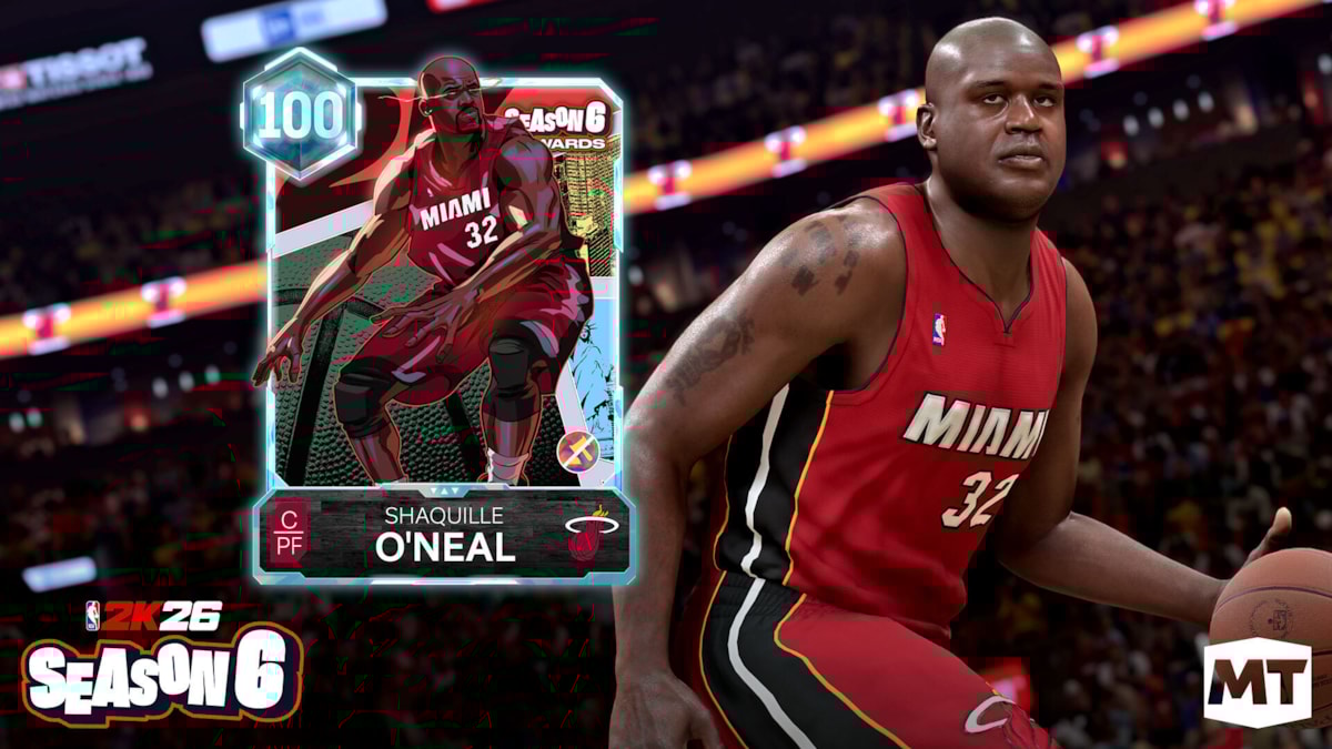 NBA 2K26 Season 6 Rewards - Shaquille O'Neal