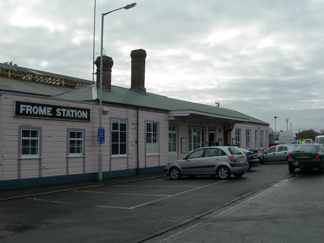 Work starts to refurbish historic Frome railway station: Frome Railway Station