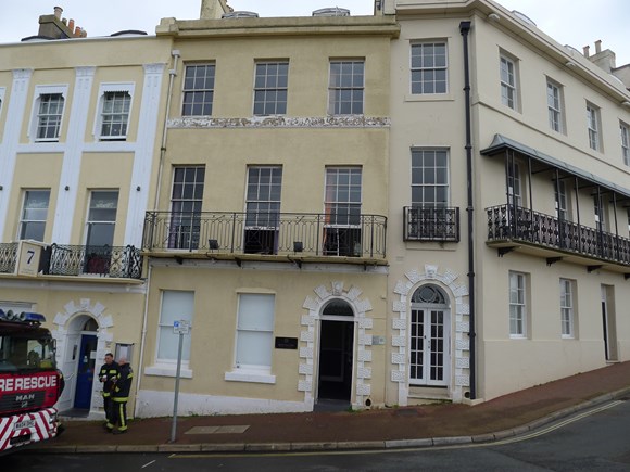 Company director pleads guilty to fire safety offences following Torquay flat fire: 8 Beacon Terrace