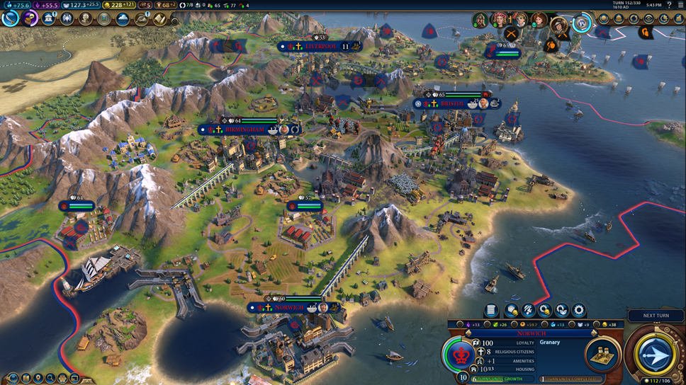 Civilization Vi Leader Pass Screenshots Victoria Age Of Steam