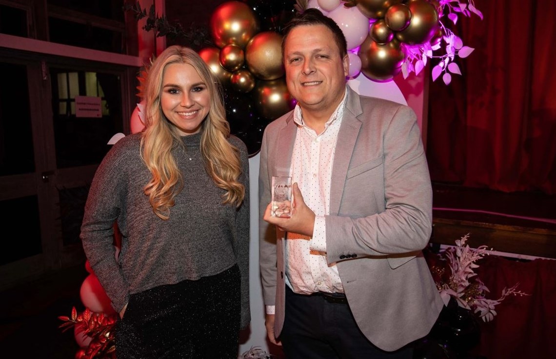 Large employer of the year - Adam Bagwell