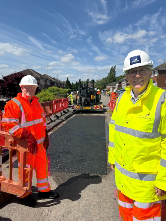 New administration and Highways contractor agree priorities: Steve Jarvis on site with Ringway