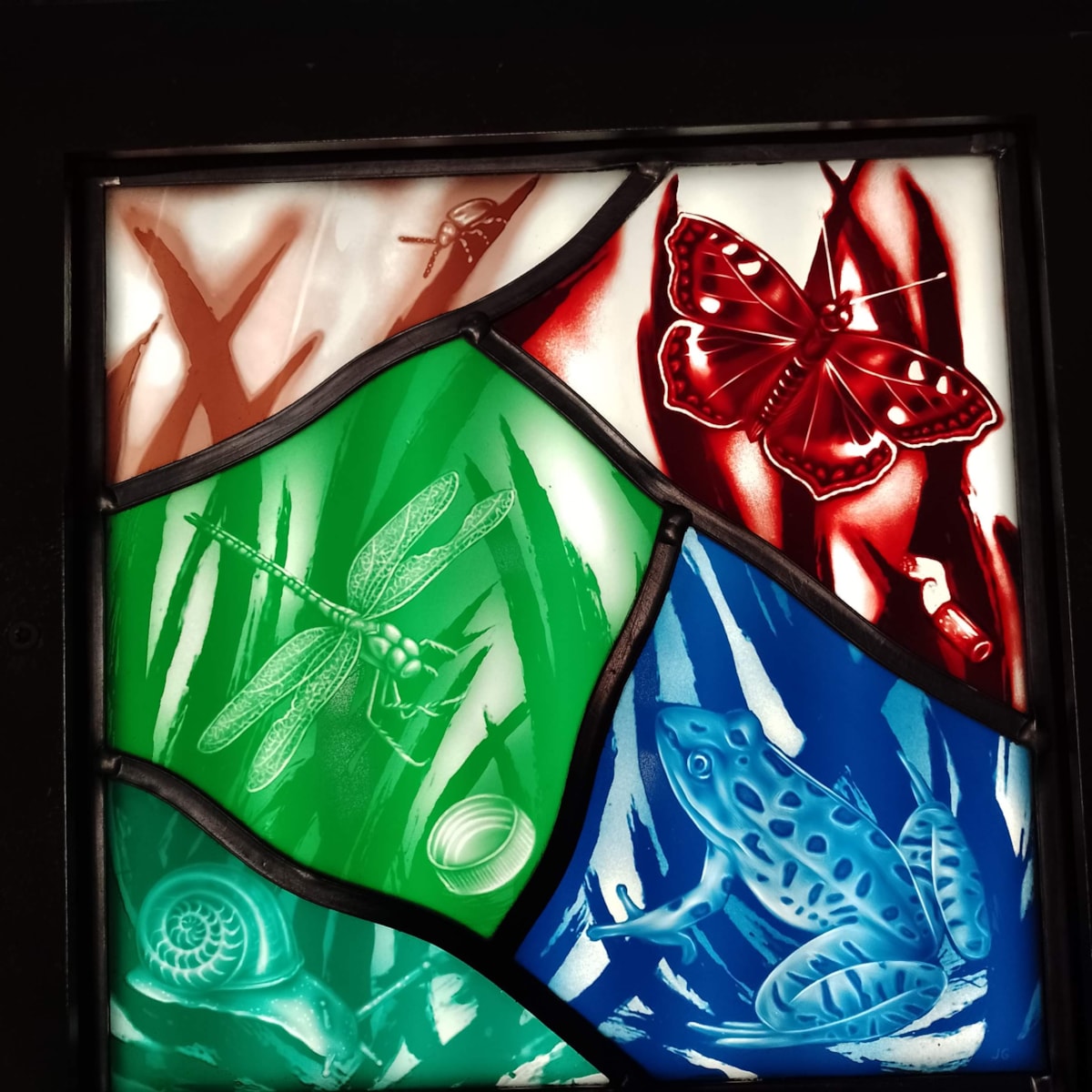 glass panels by The British Society of Master Glass Painters (4)