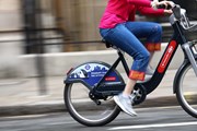TfL Image - Wrapped Santader Cycles hire bike