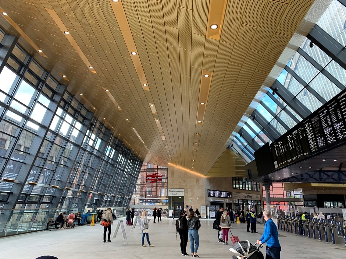Queen Street. Train Shed and Gable