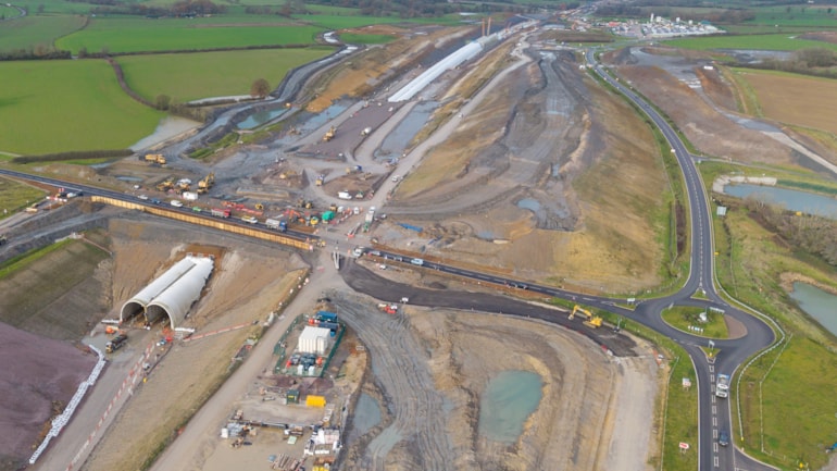 Next stage of construction begins at HS2’s longest green tunnel