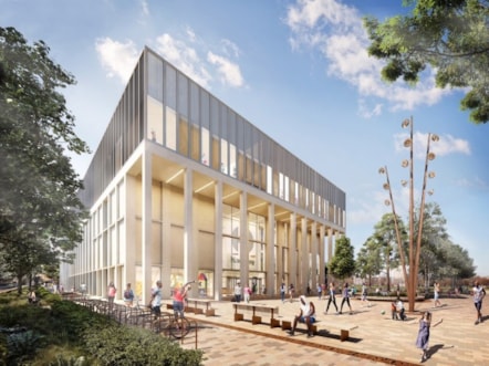 Britannia - New leisure centre entrance