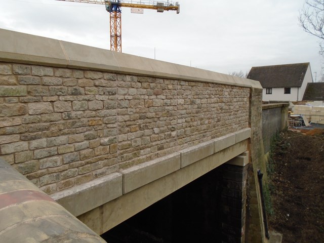 Stamford Tunnel works completed ahead of schedule: The newly rebuilt Stamford Tunnel, which was finished ahead of schedule (1)