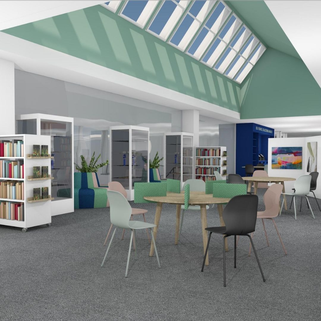 Hackney Central Library refurbishment - visualisation