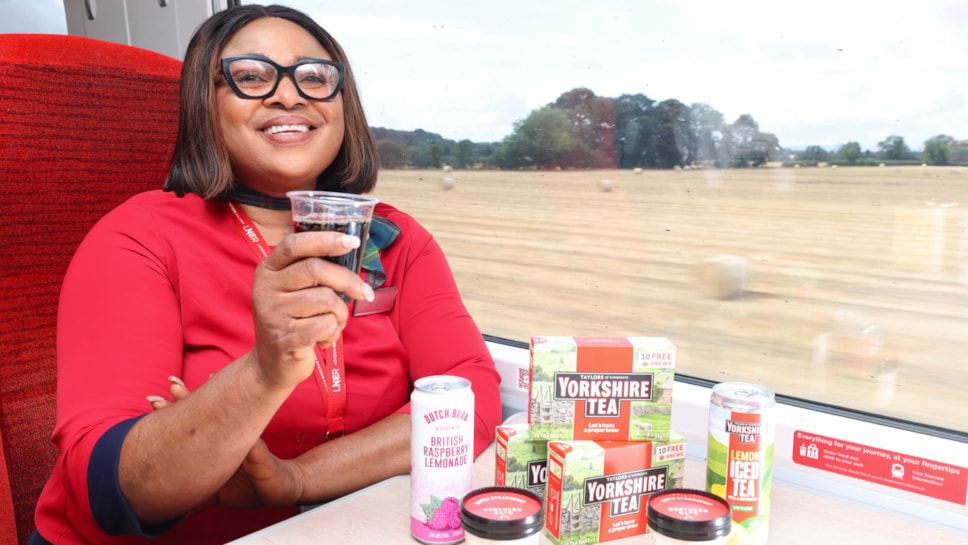 LNER Colleague Showcasing Yorkshire Suppliers Ahead Of Yorkshire Day