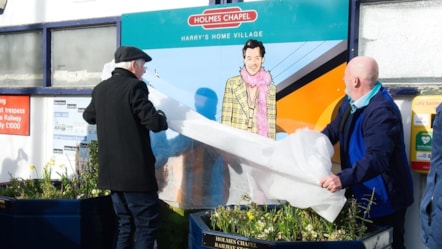 Tony Wright and Graham Blake unveil the artwork