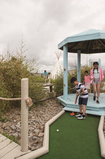 Crazy Golf at Riviere Sands