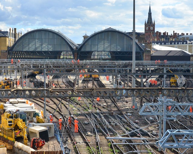 Passengers reminded not to travel to or from London King’s Cross this weekend as vital work continues on the £1.2billion East Coast Upgrade: Passengers reminded not to travel to or from London King’s Cross this weekend as vital work continues on the £1.2billion East Coast Upgrade