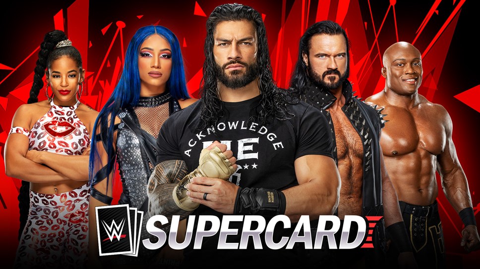 WWE SuperCard Season 8 Key Art