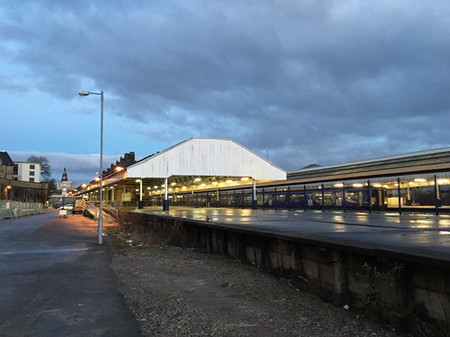 Bolton station improvements means changes to services: Bolton station platform 5, currently used as an unofficial car park