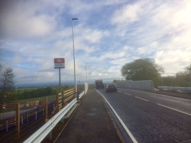 A 71 in West Calder re-opened after 16 week bridge reconstruction