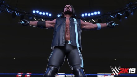 WWE2K19 AJ Styles