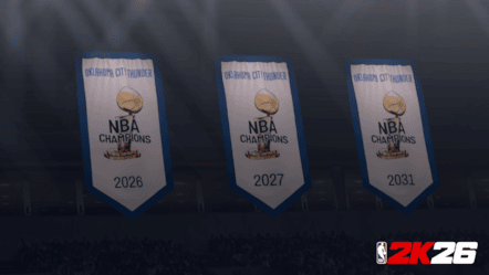 NBA 2K26 MyNBA Dynamic Banners