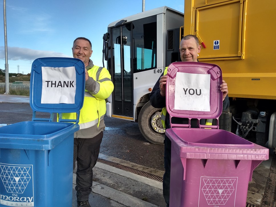 Jim and Andy say thanks