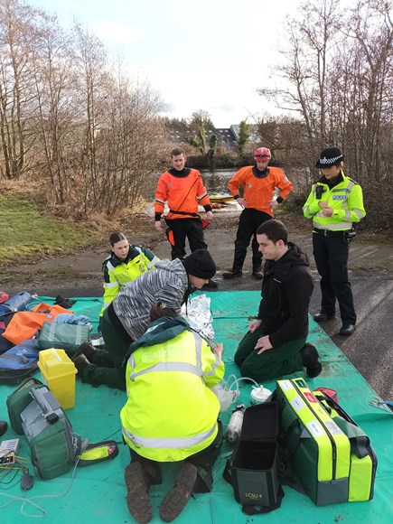 EX Green Fledgling Drowning with Parta resus and Fire Swift Water Rescue Day 2 2023