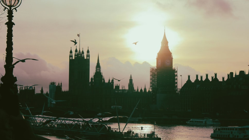 London sunset
