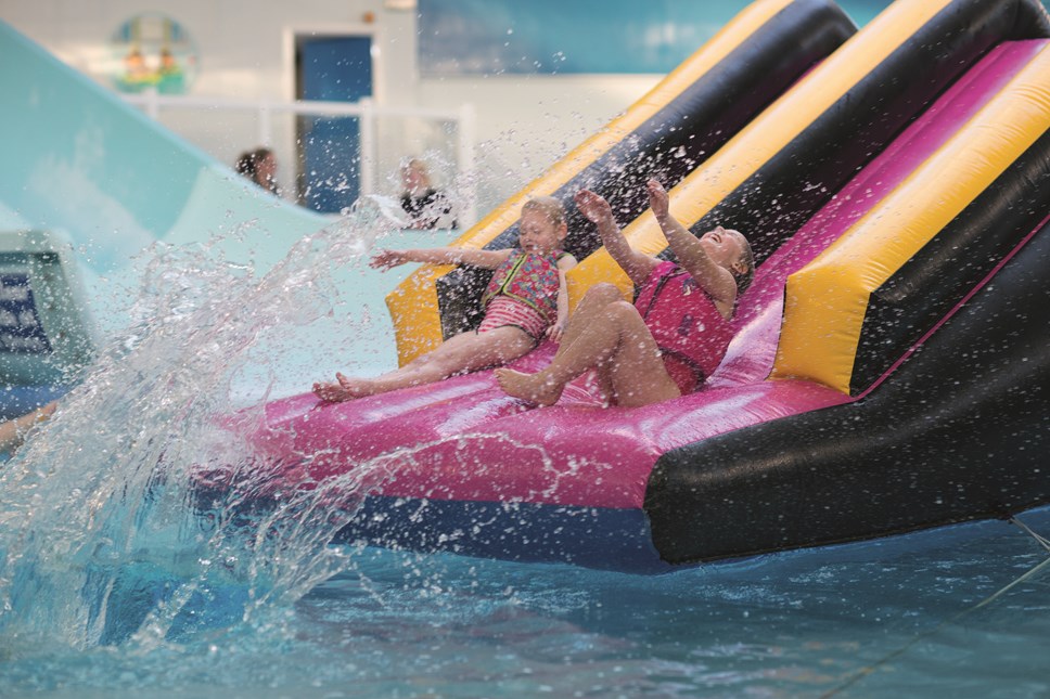 Indoor Pool Slides at Rockley Park | Haven News