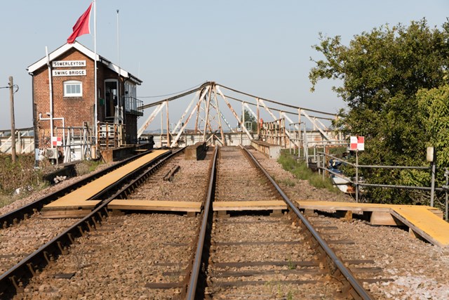 Somerleyton track renewal to improve reliability of services between Norwich and Lowestoft: Somerleyton Anglia