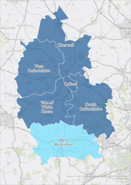 Current council map