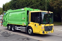 South Tyneside Council bin lorry image