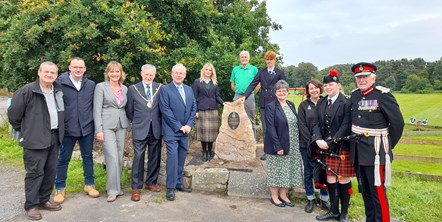 Duffus Duke Of Edinburgh Award stone unveiled