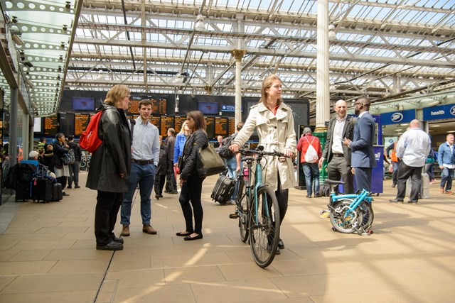 Treble passenger numbers whilst reducing car trips to stations, really?: SustransWaverley002