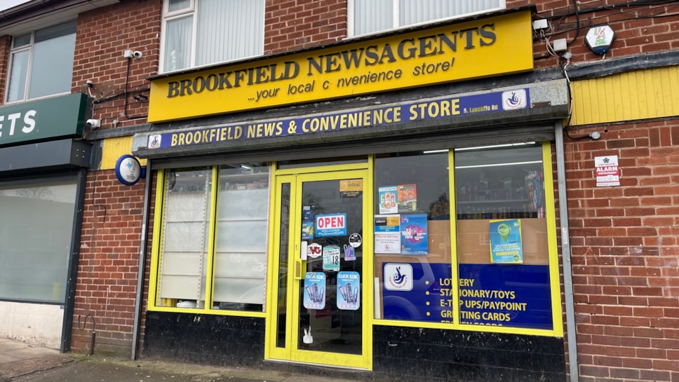 Brookfield Newsagents on Langcliffe Road