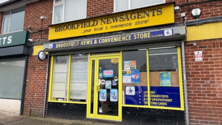 Brookfield Newsagents on Langcliffe Road