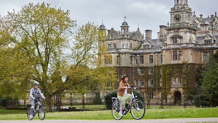 Thoresby Hall Hotel Electric Bikes Cycling