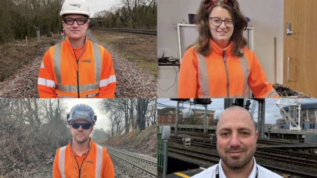 National apprenticeship week TL-Charles TR-Tamzin BL-Ryan BR-Sam: National apprenticeship week TL-Charles TR-Tamzin BL-Ryan BR-Sam