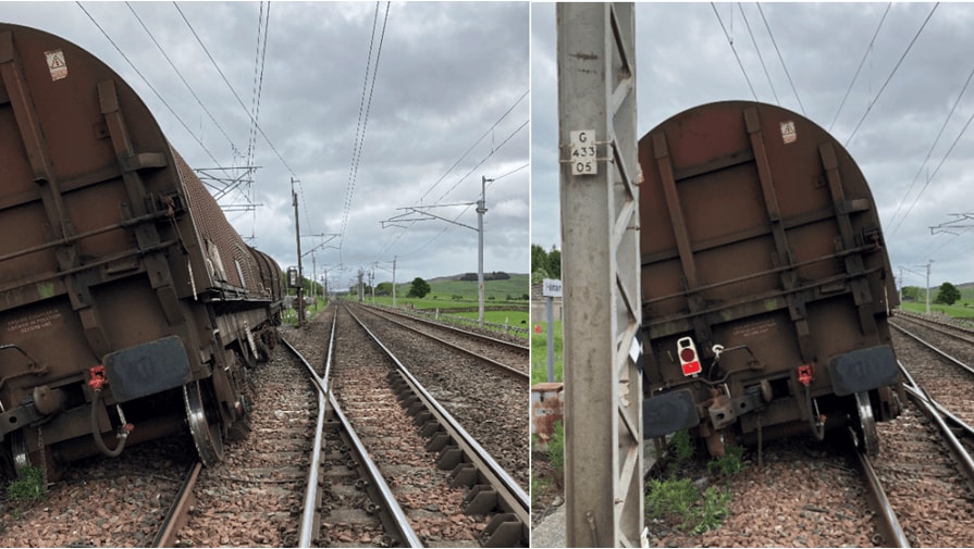 Passengers urged to check before they travel after freight train derailment affects services north of Preston: Hardendale derailment